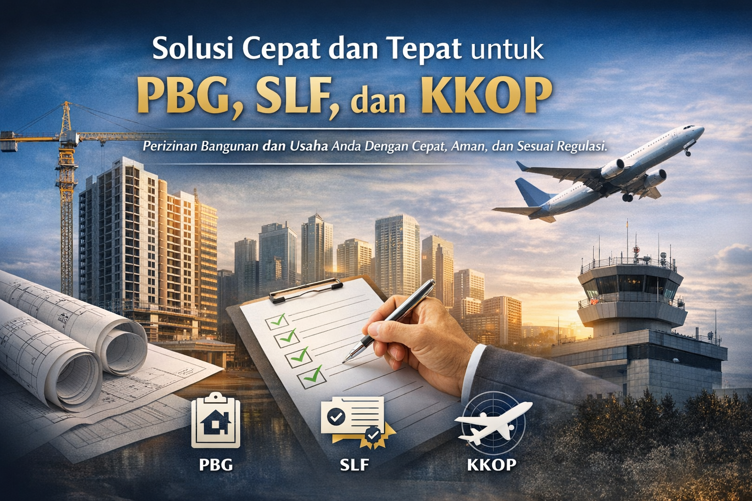 Solusi Cepat dan Tepat untuk PBG, SLF, dan KKOP